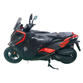 Coprigambe Termoscud R229X, un coprigambe impermeabile e termico. Utilizzato su scooter. Di Tucano Urbano.